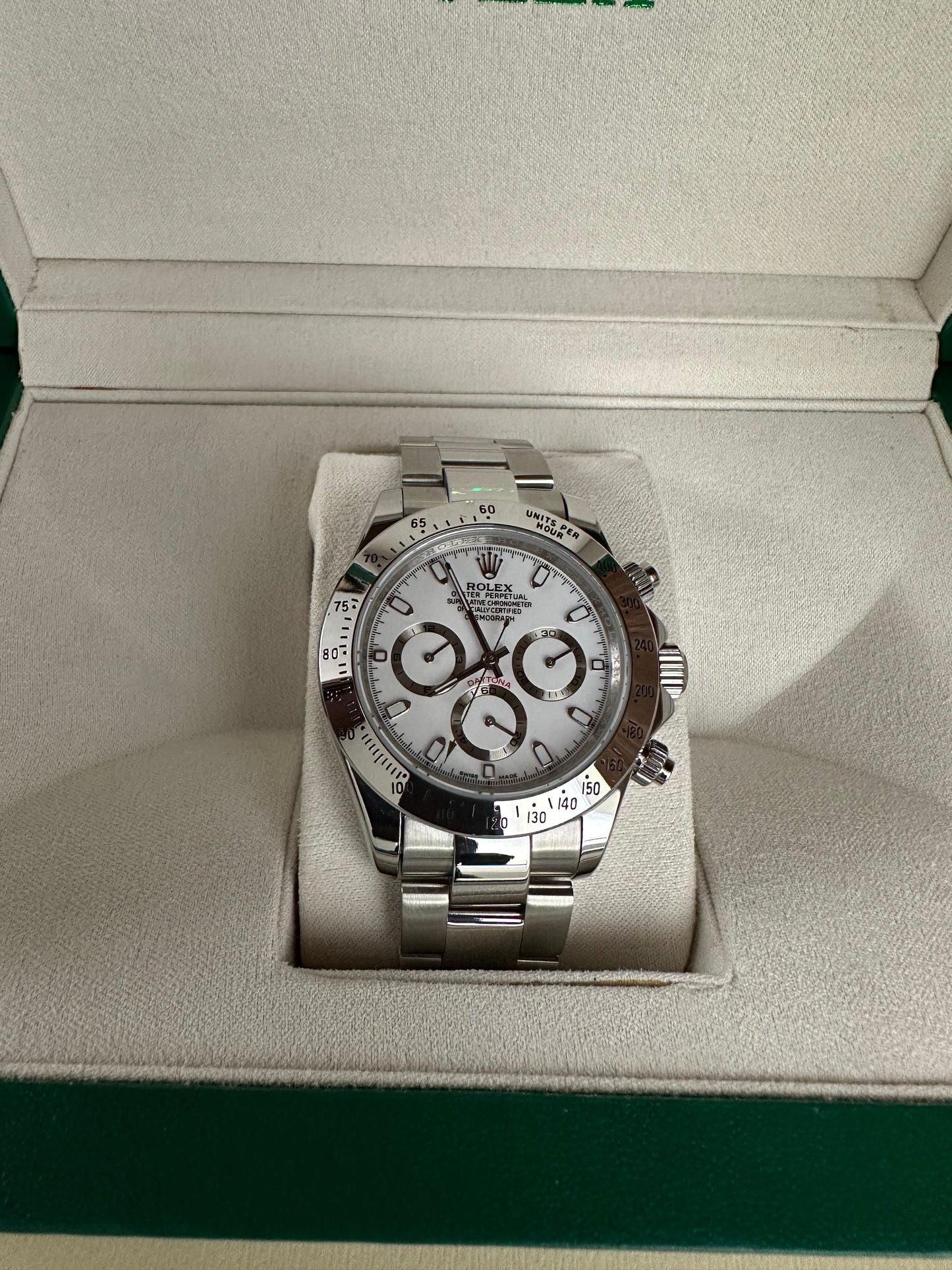 Daytona Cosmograph - Zenith White Dial