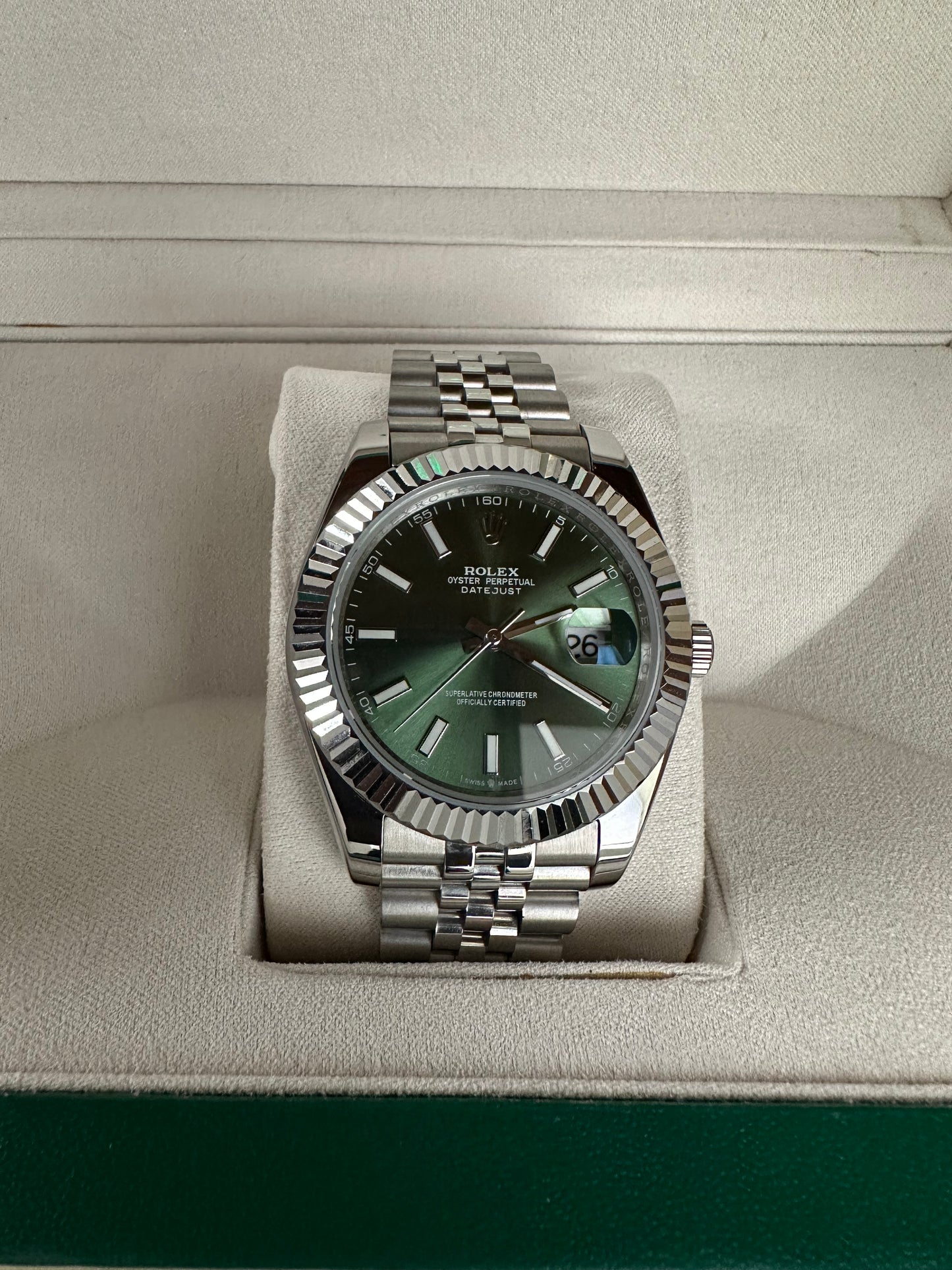 Date Just - Mint Green