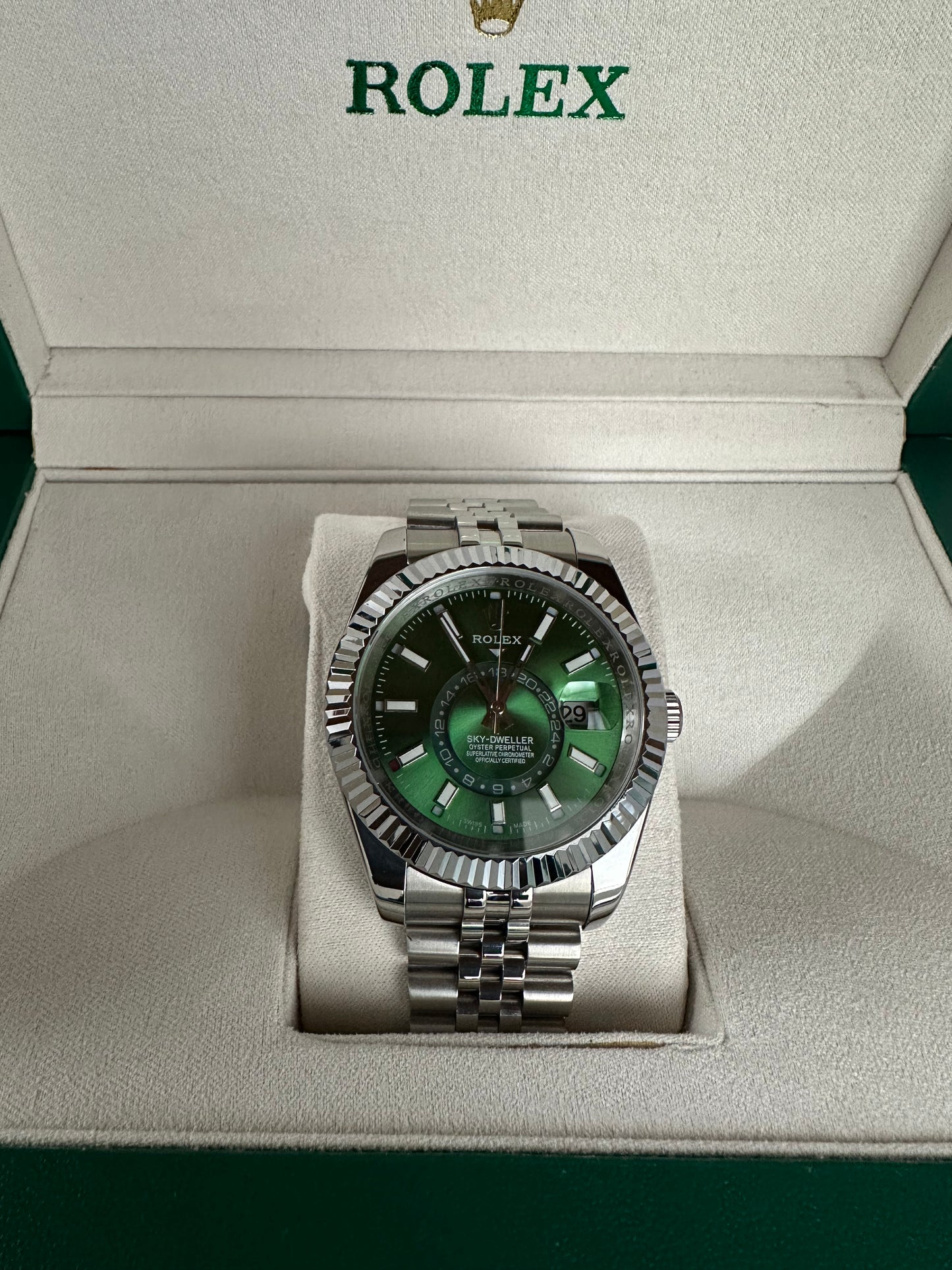 Sky Dweller - Mint Green