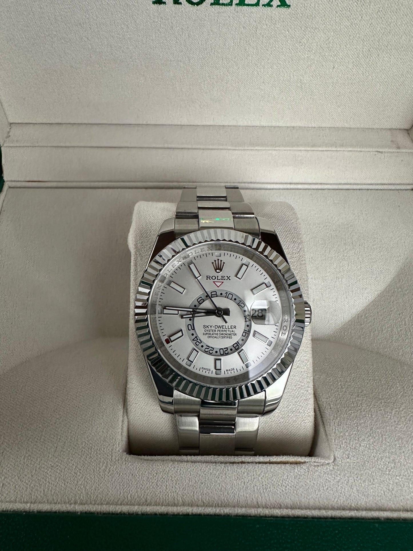 Sky Dweller - White Dial