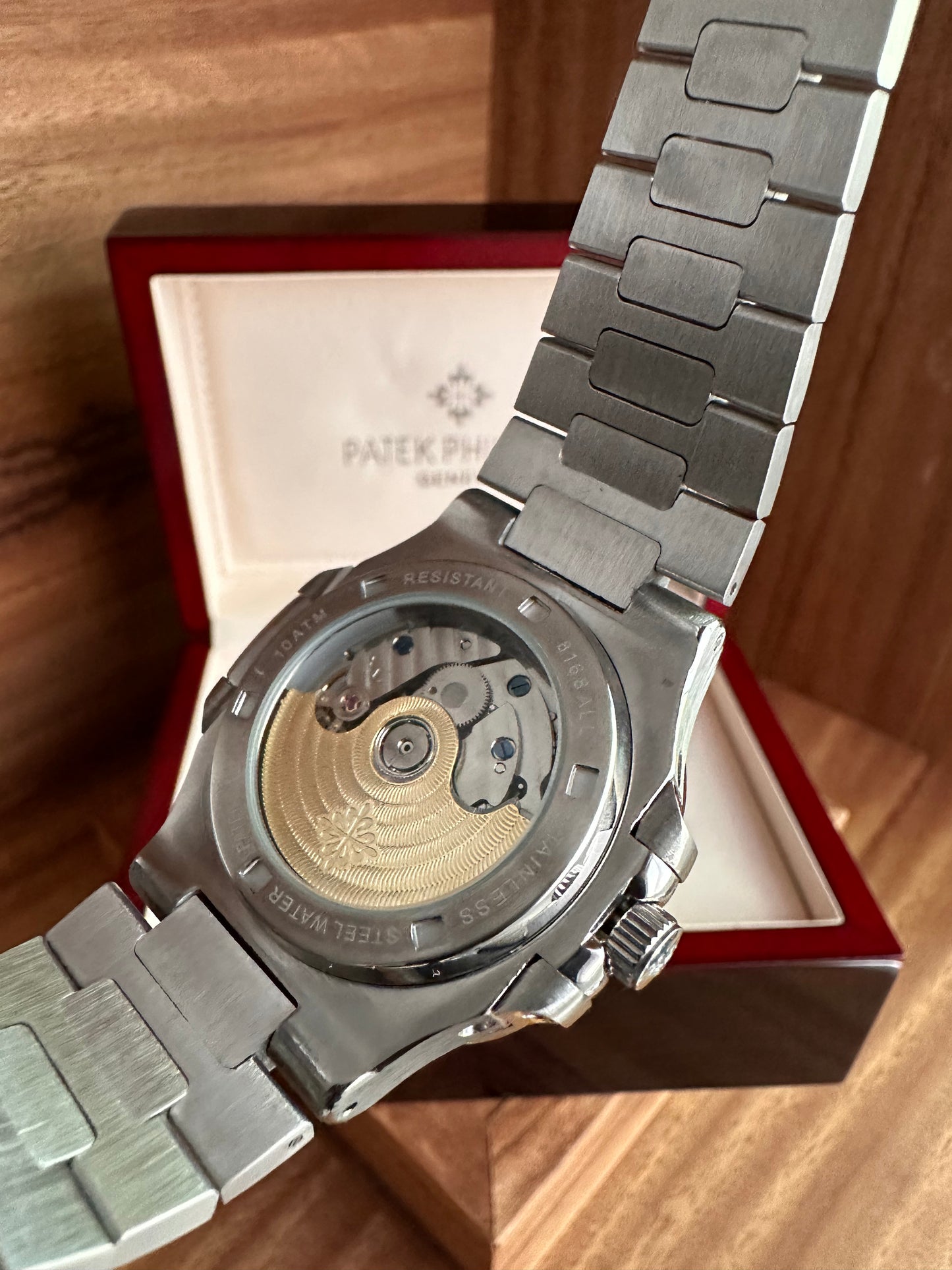 Nautilus Moon Phase & Annual Calendar - Black