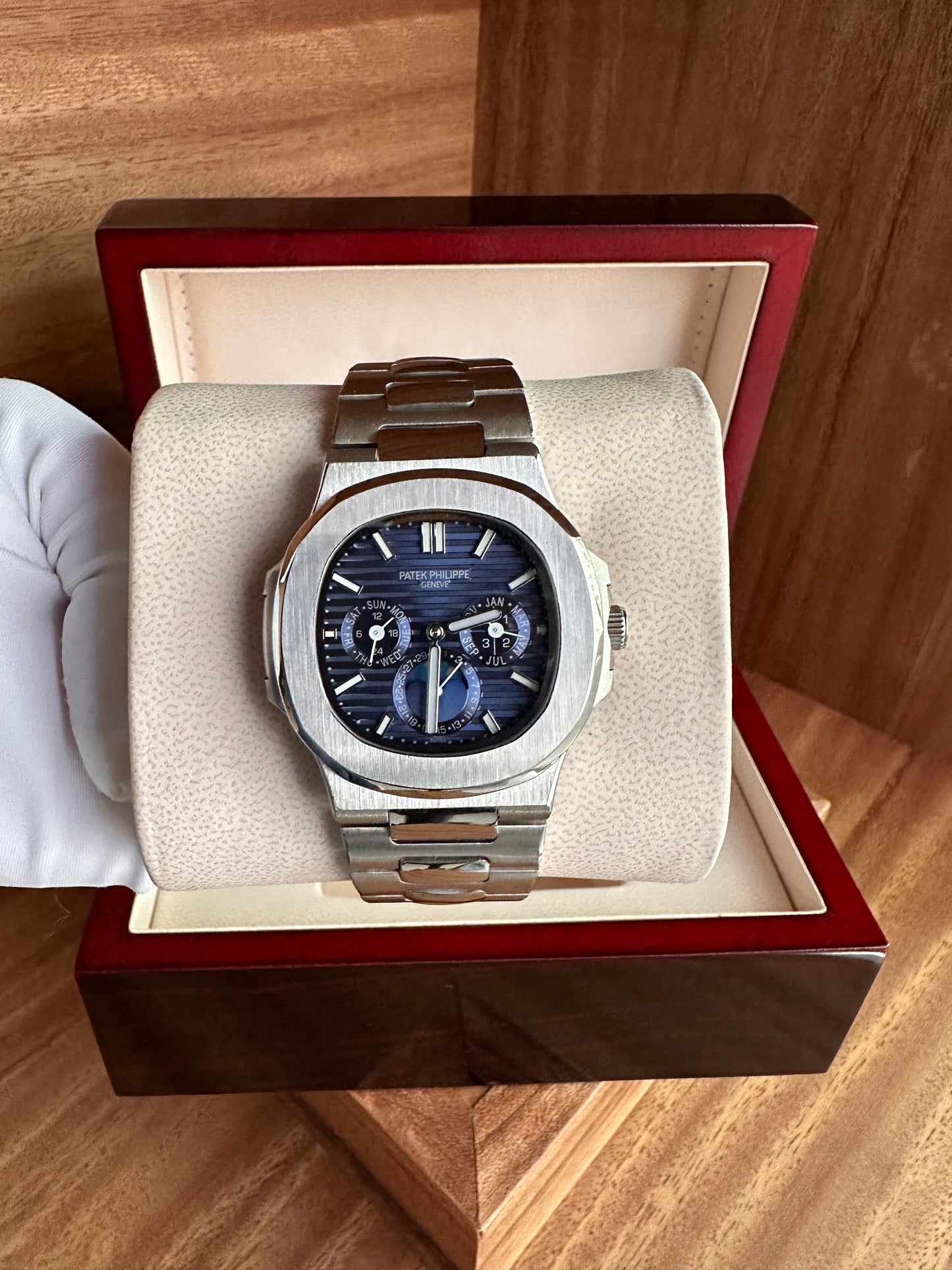 Nautilus Perpetual Calendar - Blue