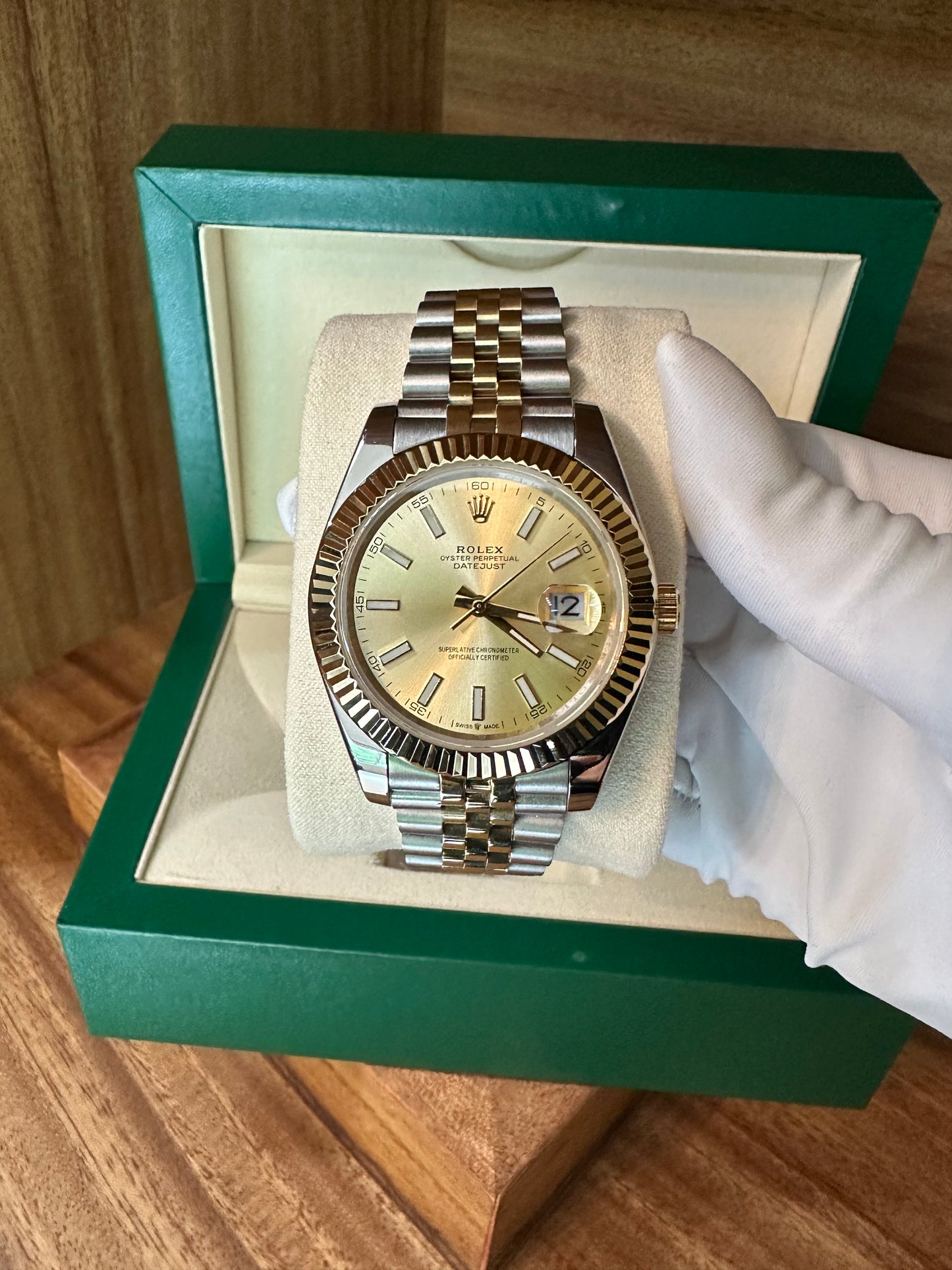 Date Just - Yellow Rolesor