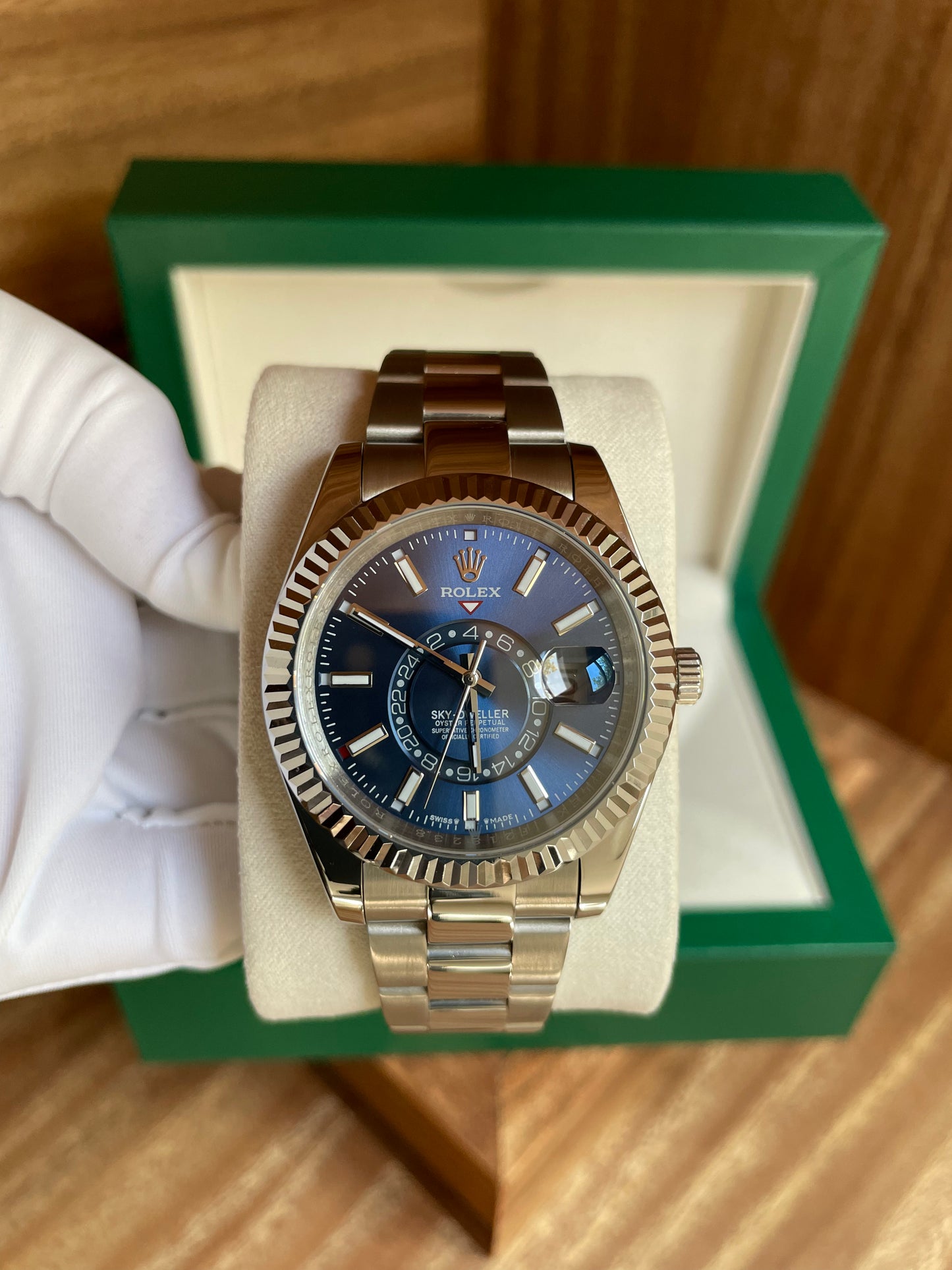 Sky Dweller Oyster Perpetual - Blue