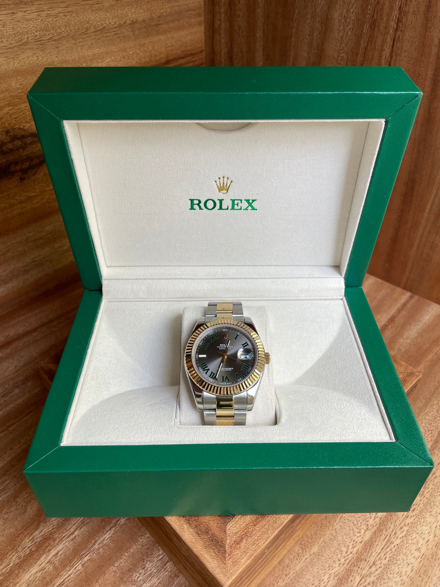 Date Just Oyster Perpetual Wimbledon - Two tone