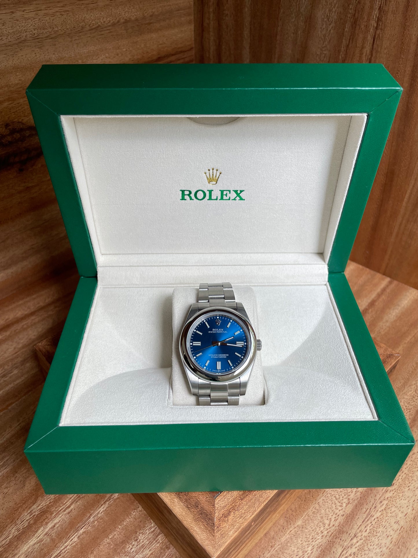 Oyster Perpetual - Blue