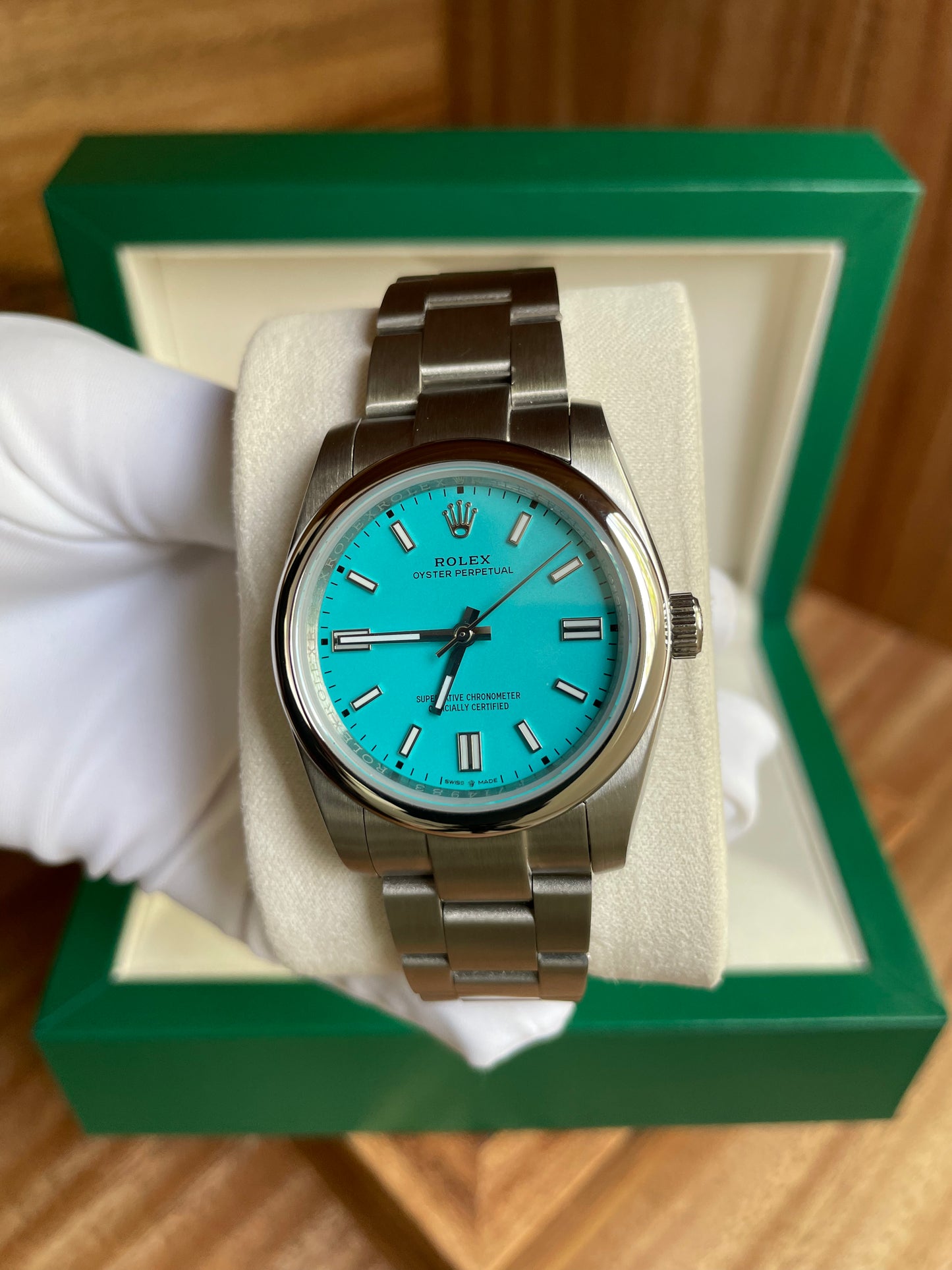 Oyster Perpetual - Turquoise