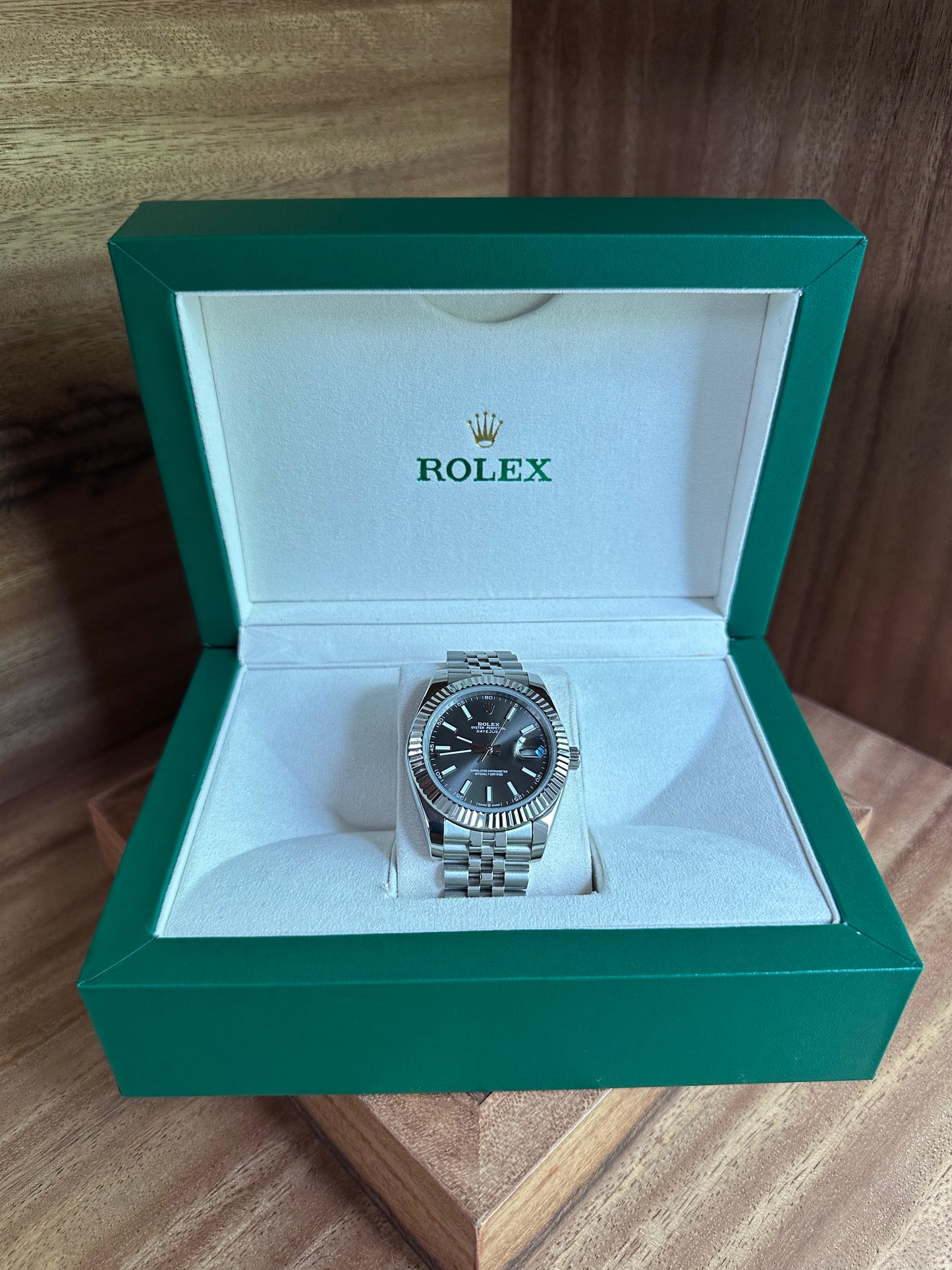 Date Just - Black Dial