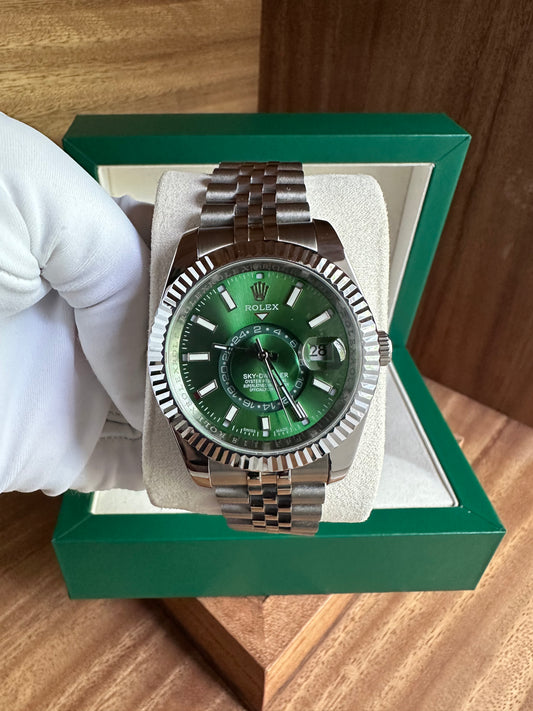 Sky Dweller - Mint Green