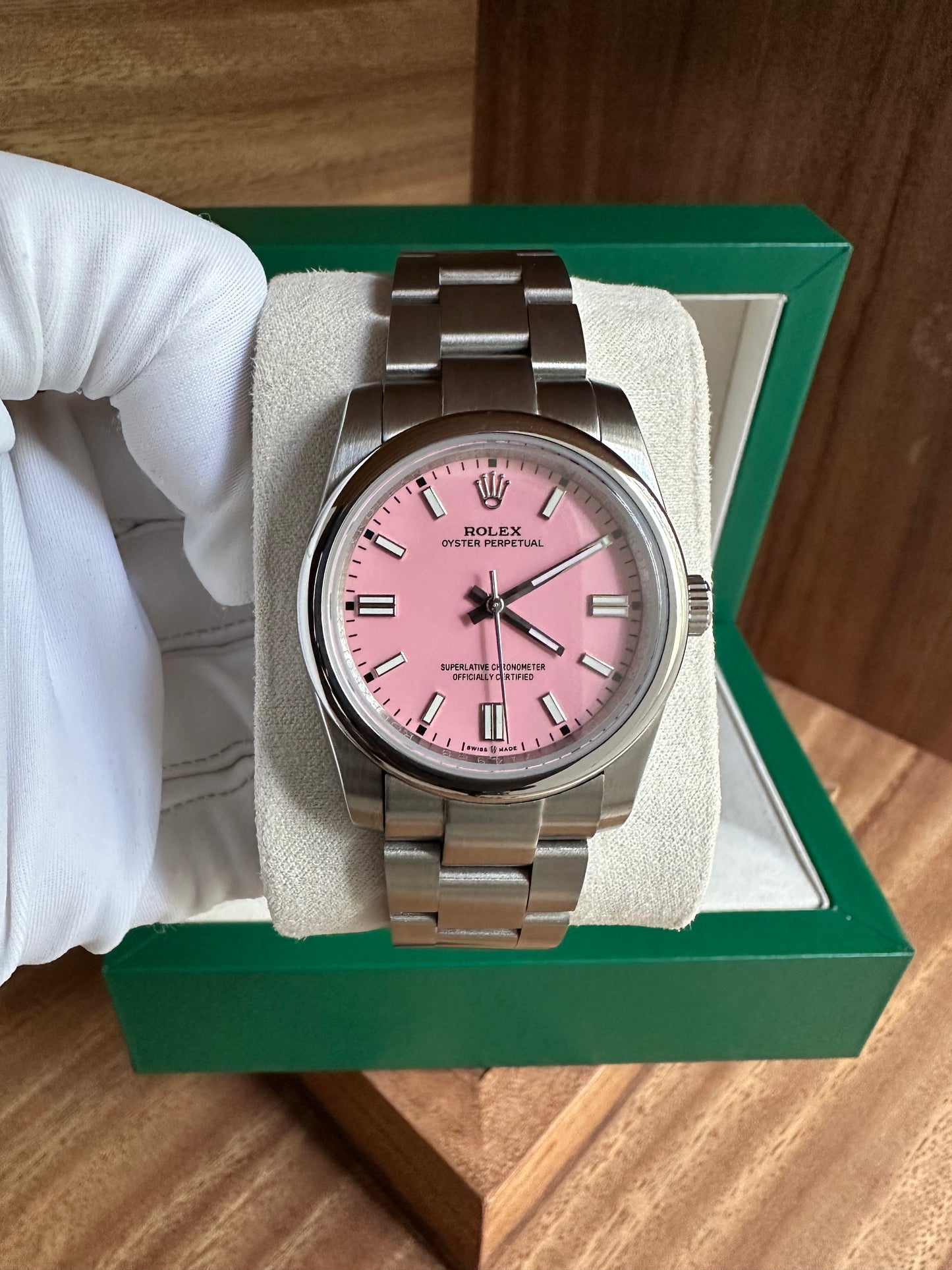 Oyster Perpetual - Pink Dial