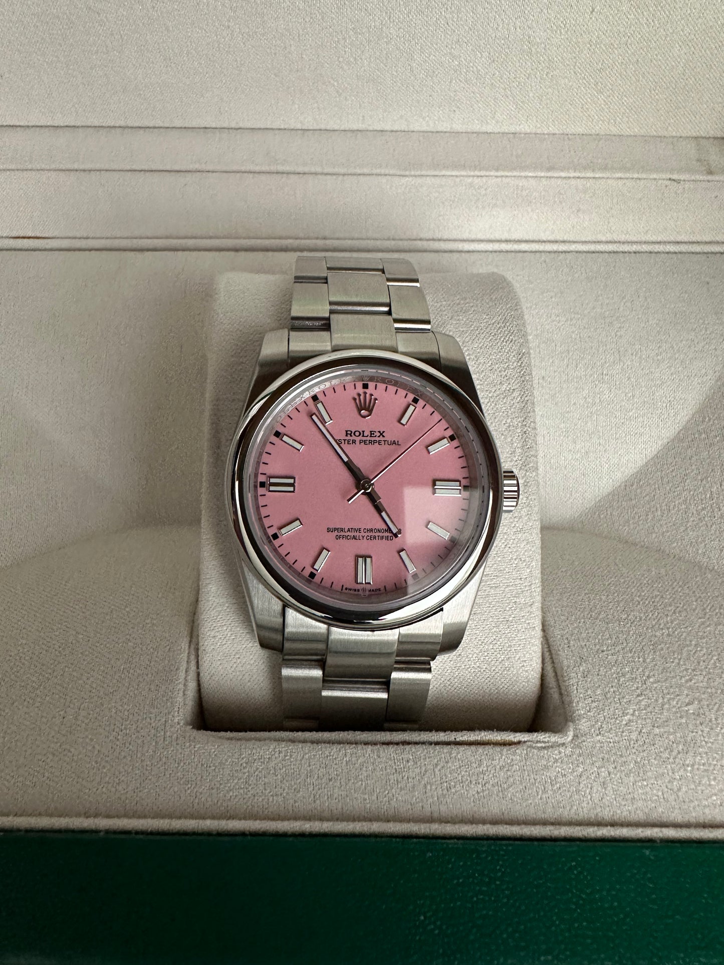 Oyster Perpetual - Pink Dial