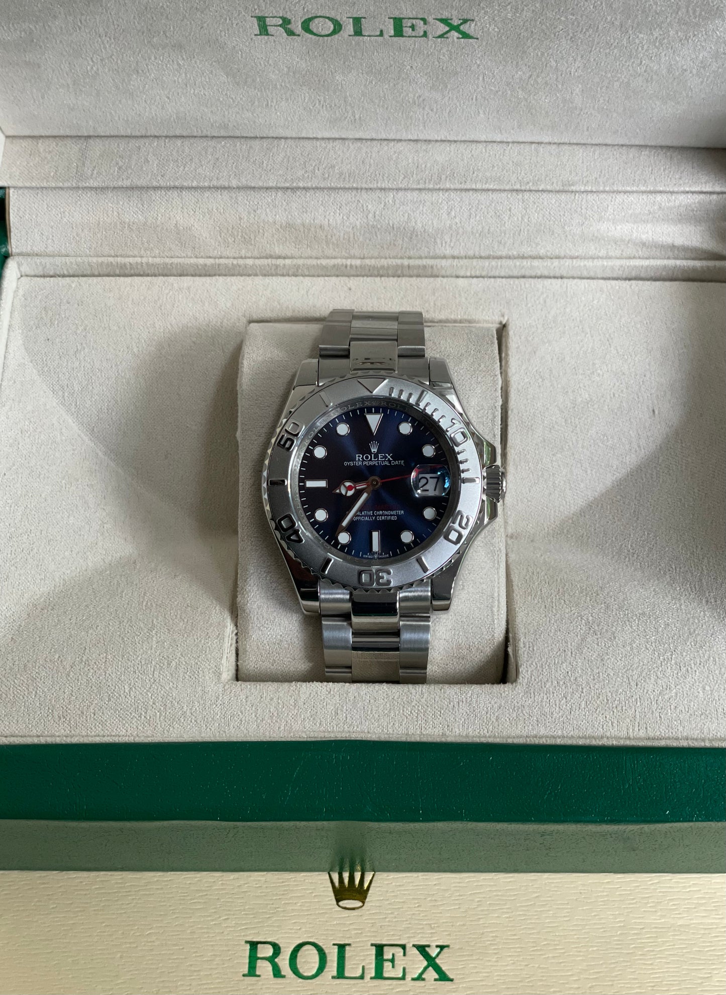 Yacht Master Date - Blue