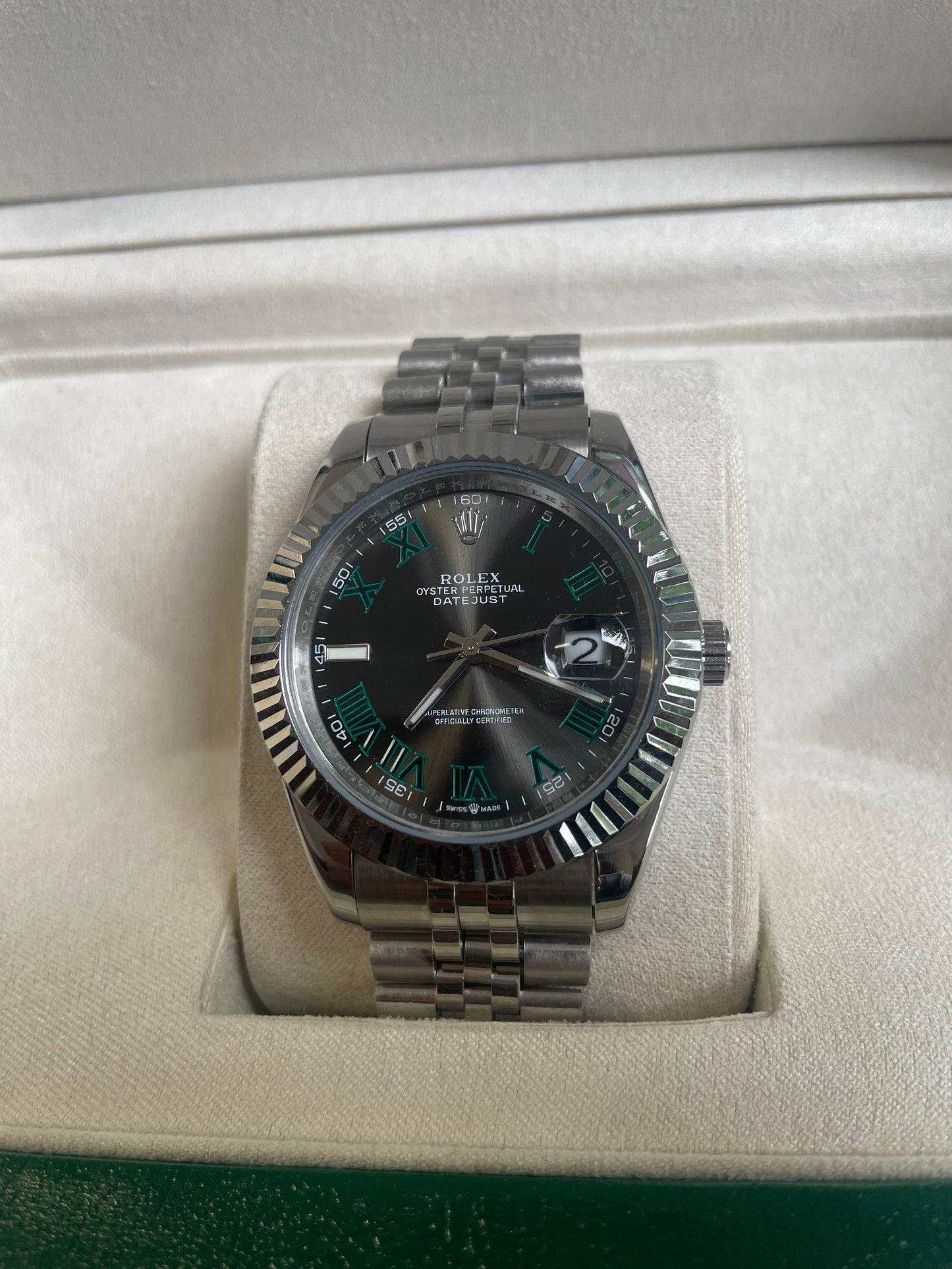 Date Just Oyster Perpetual Wimbledon