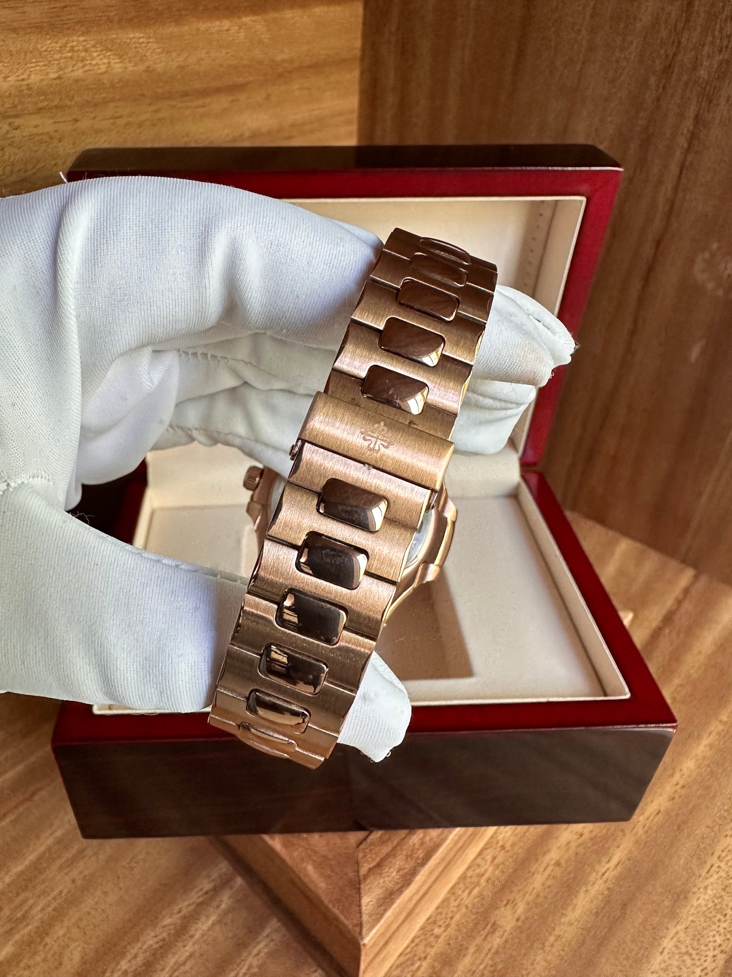 Nautilus - Chocolate (Rose Gold Brown Dial)