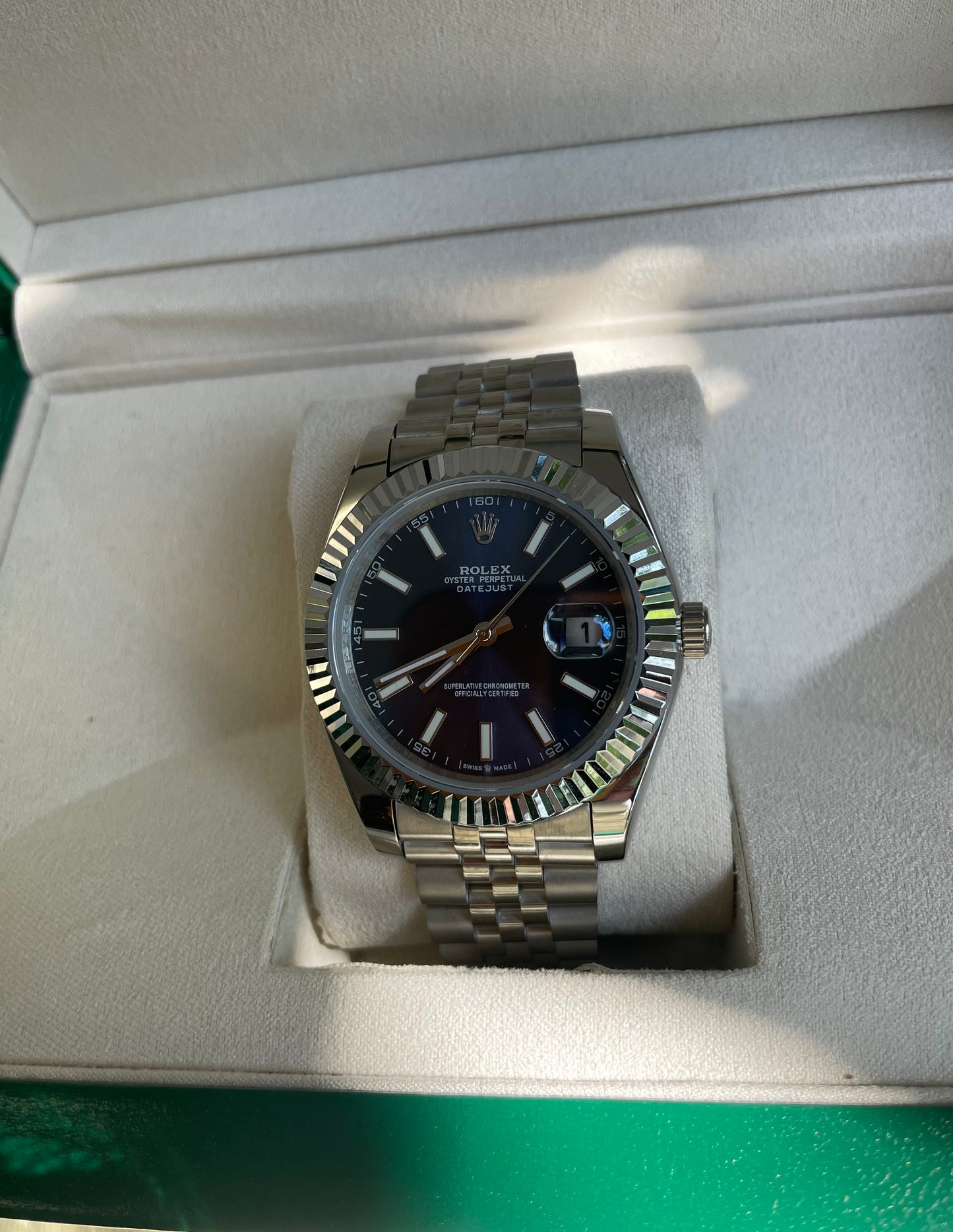 Date just - Esfera Azul