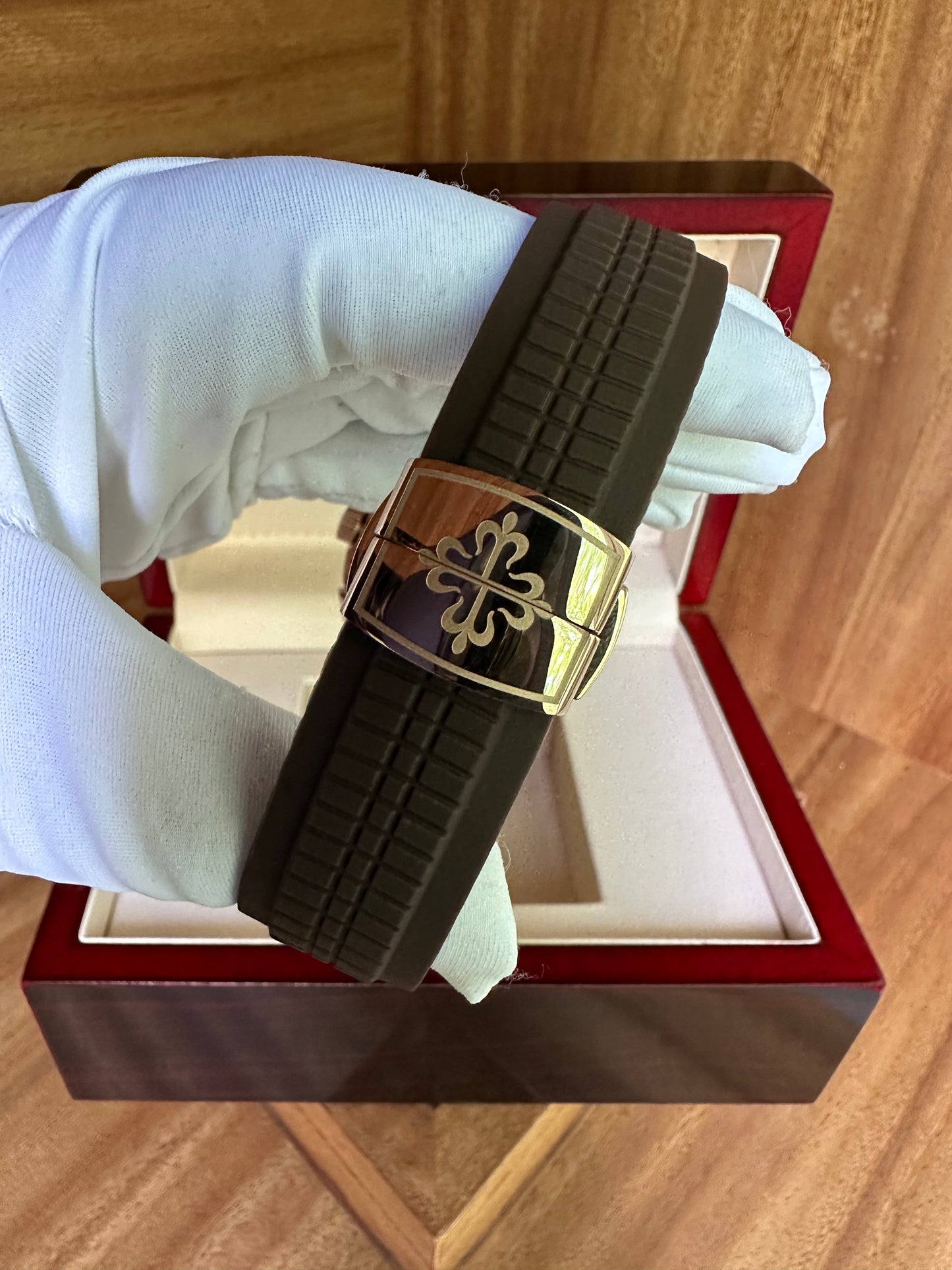 Aquanaut Chronograph - Rose Gold Brown Dial