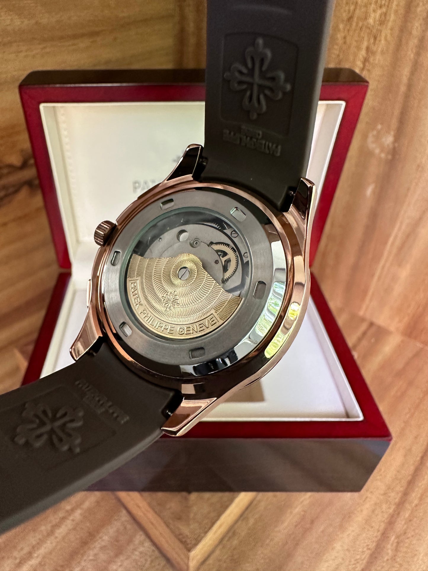 Aquanaut Chronograph - Rose Gold Brown Dial