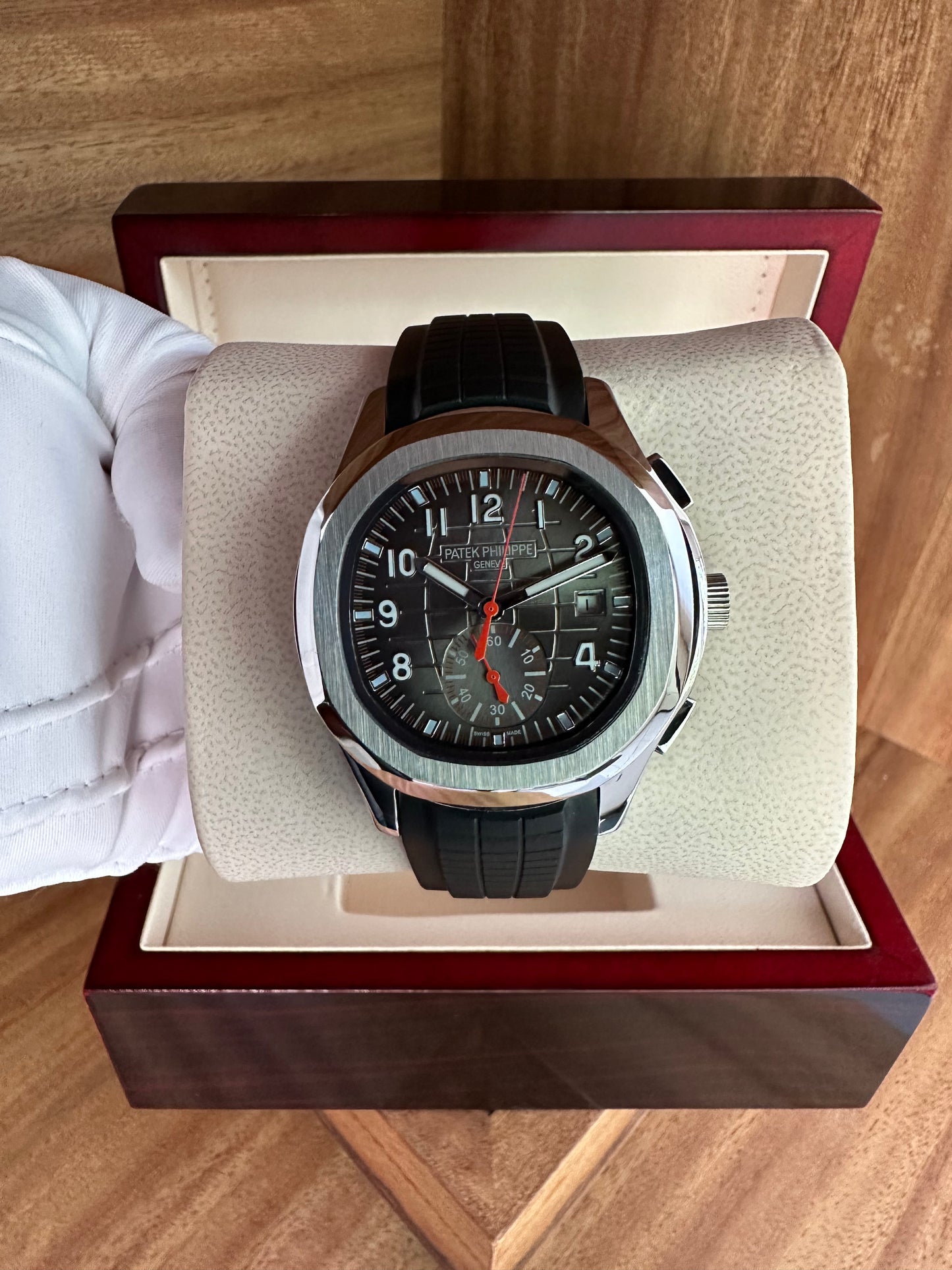 Aquanaut Chronograph - Black Dial