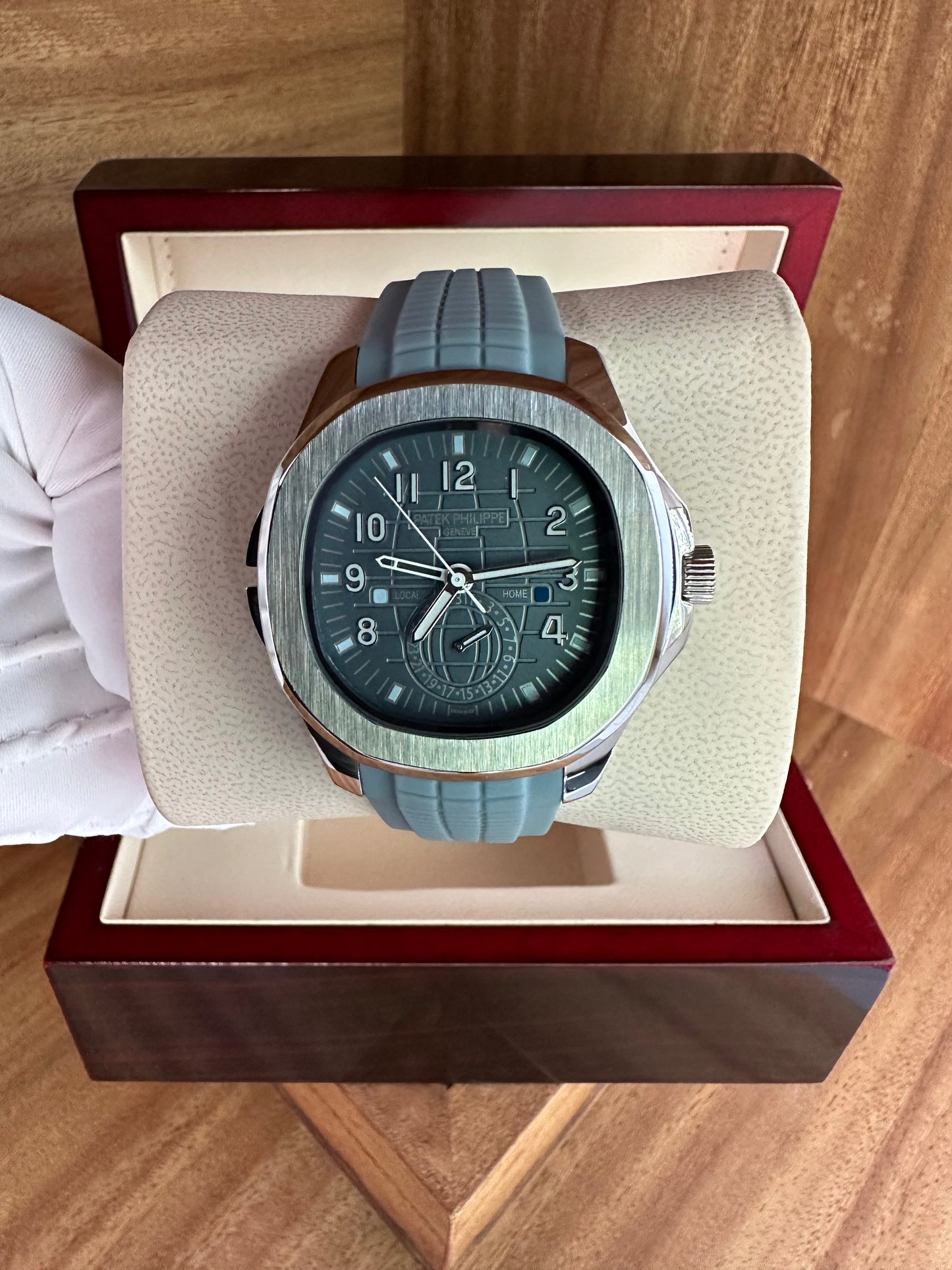 Aquanaut Chronograph - Blue Grey