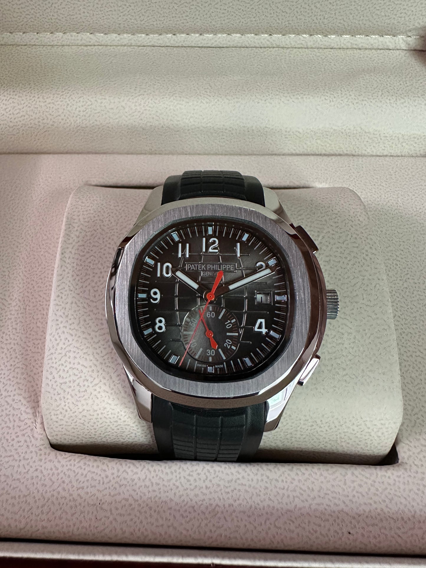 Aquanaut Chronograph - Black Dial