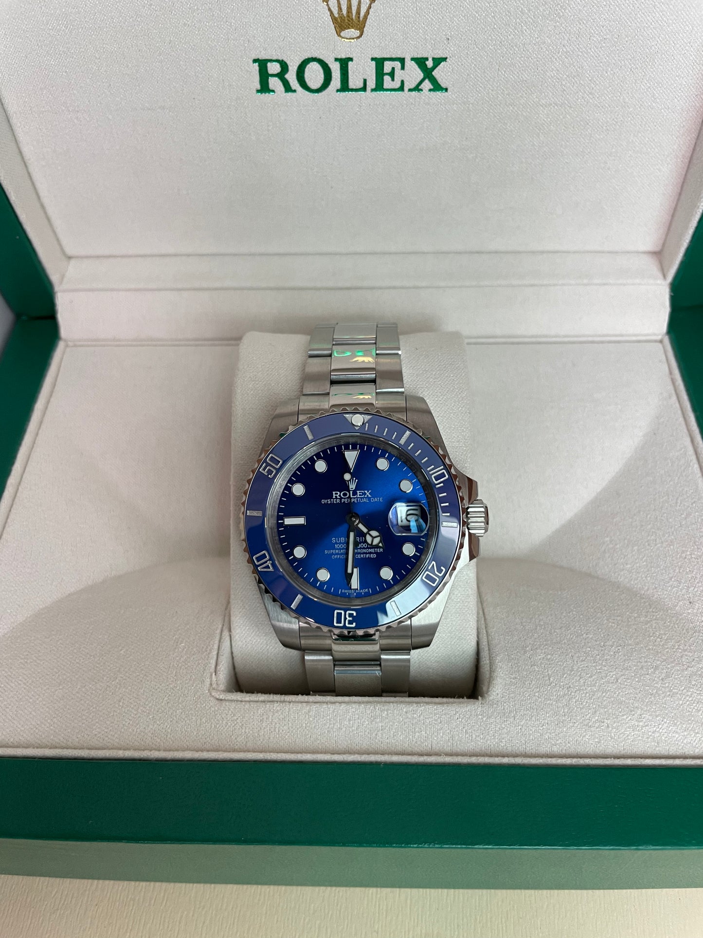 Submariner date - Smurf