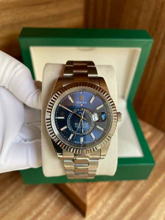 Sky Dweller Oyster Perpetual - Blue
