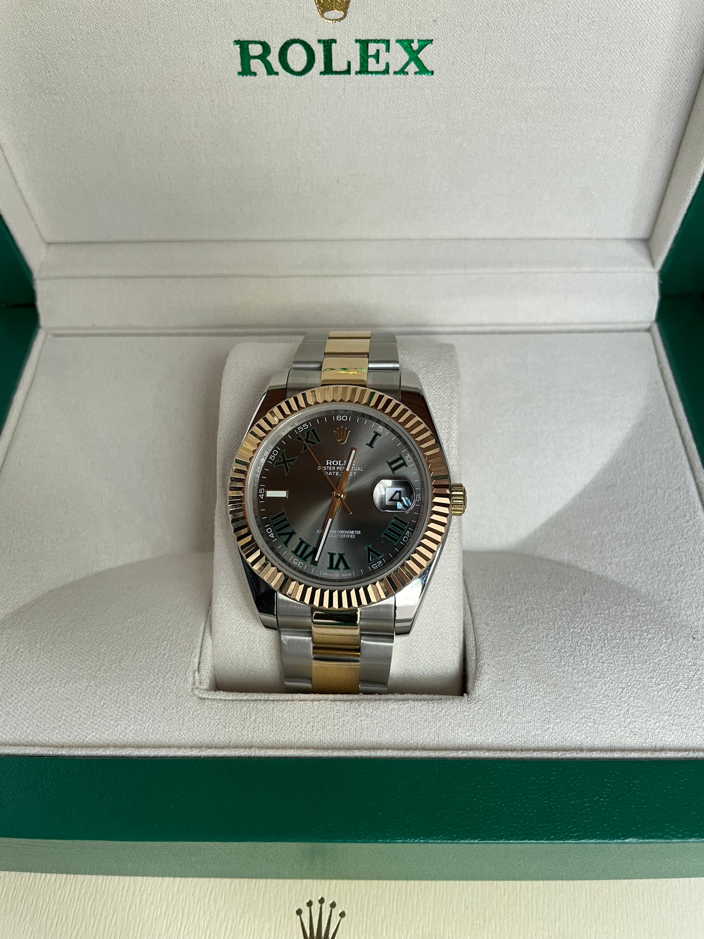 Date Just Oyster Perpetual Wimbledon - Two tone