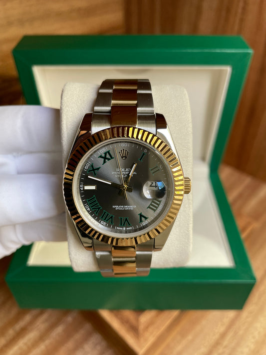Date Just Oyster Perpetual Wimbledon - Two tone