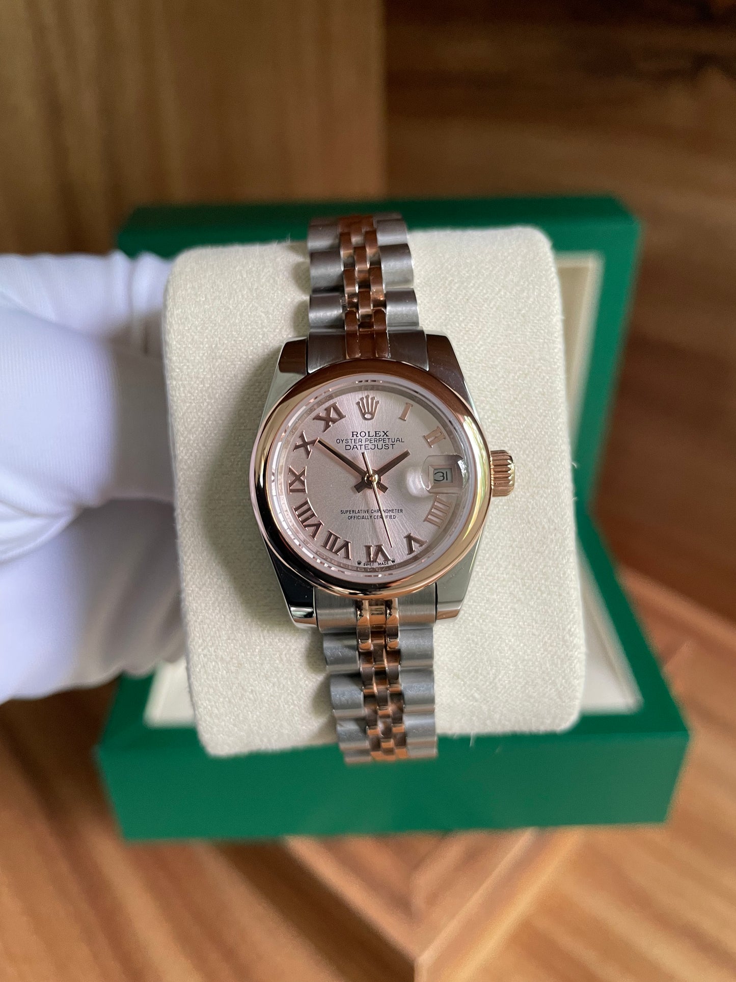 Date Just - Rose Gold Two Tone